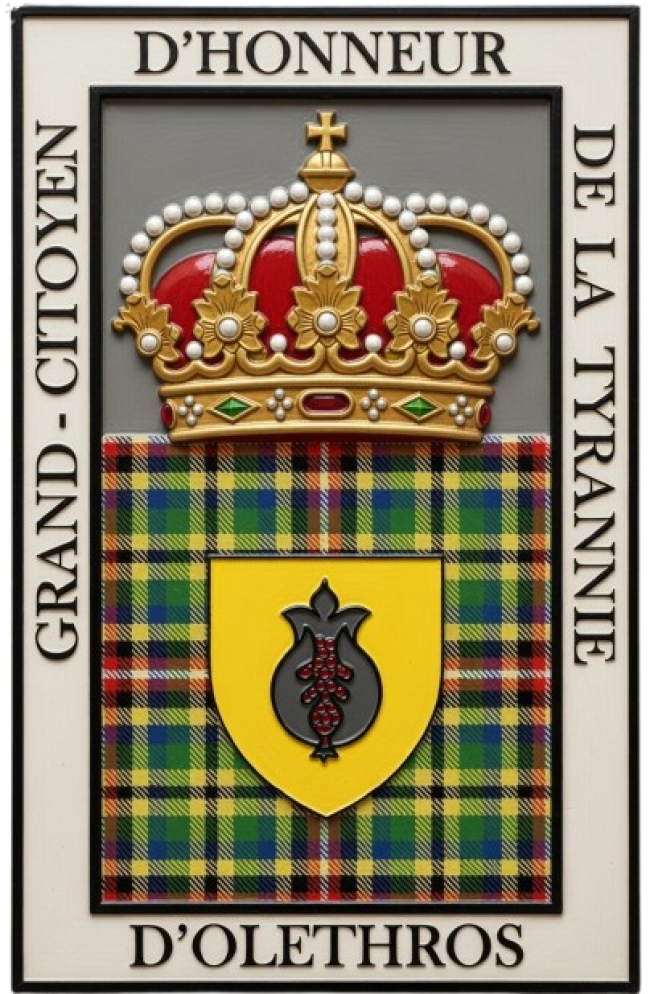 Citoyen d'Honneur d'Olethros